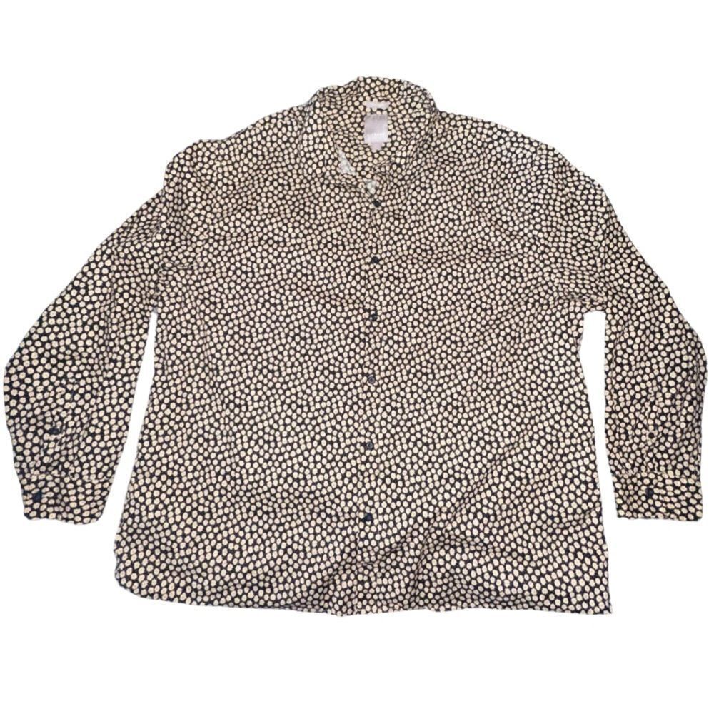 A-Frame Flower Button Up Shirt Size XXL